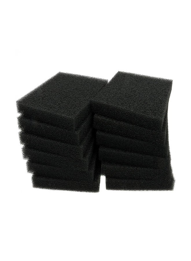 ALEGI Aquarium Bio Sponge Fitler Media, 6.28 x 5.5 x 0.78 Inch Fish Tank Filter Cartridge Filter Foam Pad Inserts for ML350 (12 Pack) - Image 1